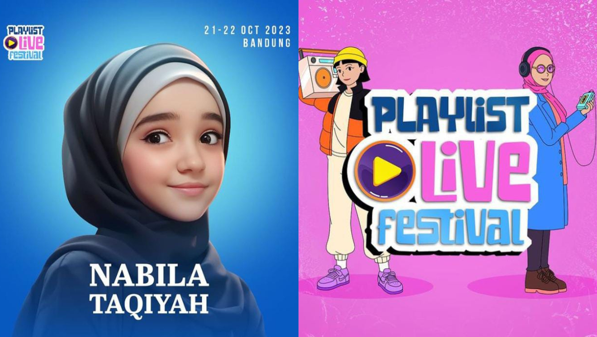 Rundown Acara Day Playlist Live Festival Bandung Nabila Taqiyyah