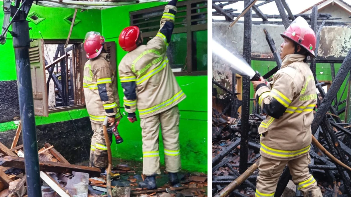 Pemilik Keluar Kota, Rumah Terbakar