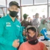 Puskesmas Cipatujah Kedua Terbanyak Vaksin Dosis Pertama