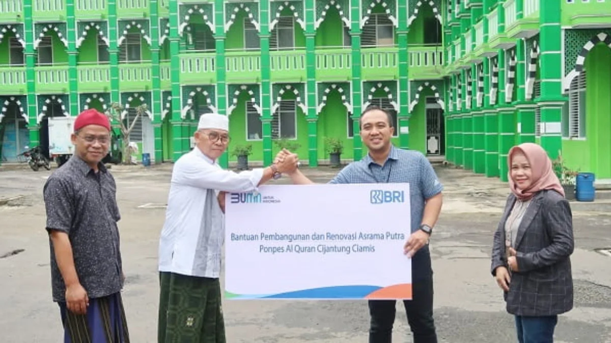 BRI Ciamis Salurkan CSR 