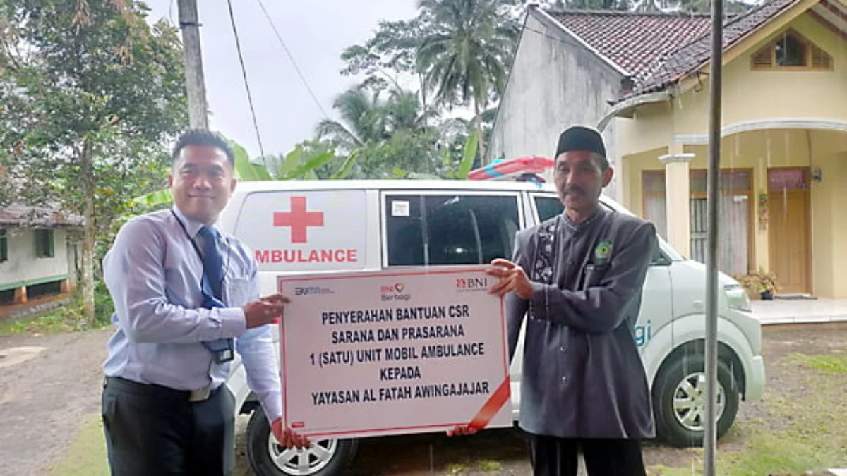 BNI Berikan Ambulans