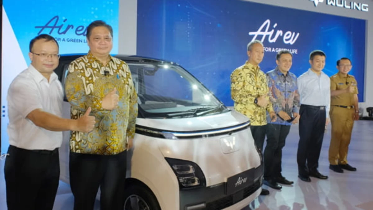 Mobil Listrik Wuling Air Ev Mulai Diproduksi