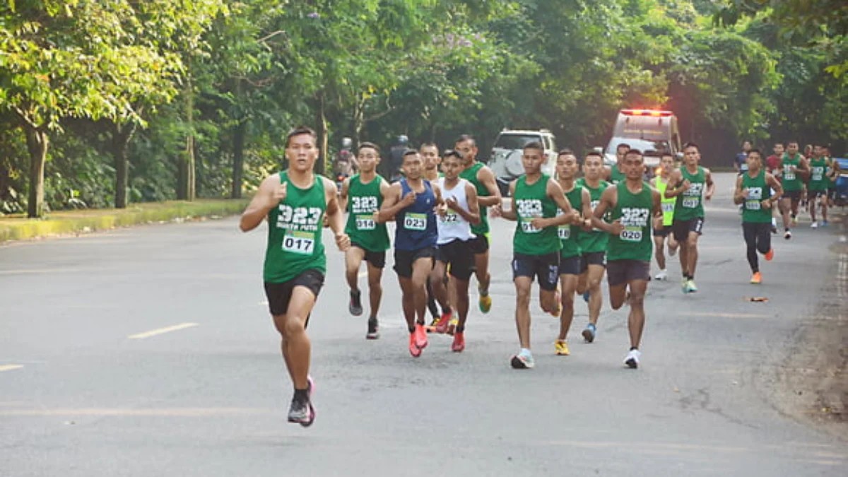 Virtual Run Diikuti Ratusan Peserta