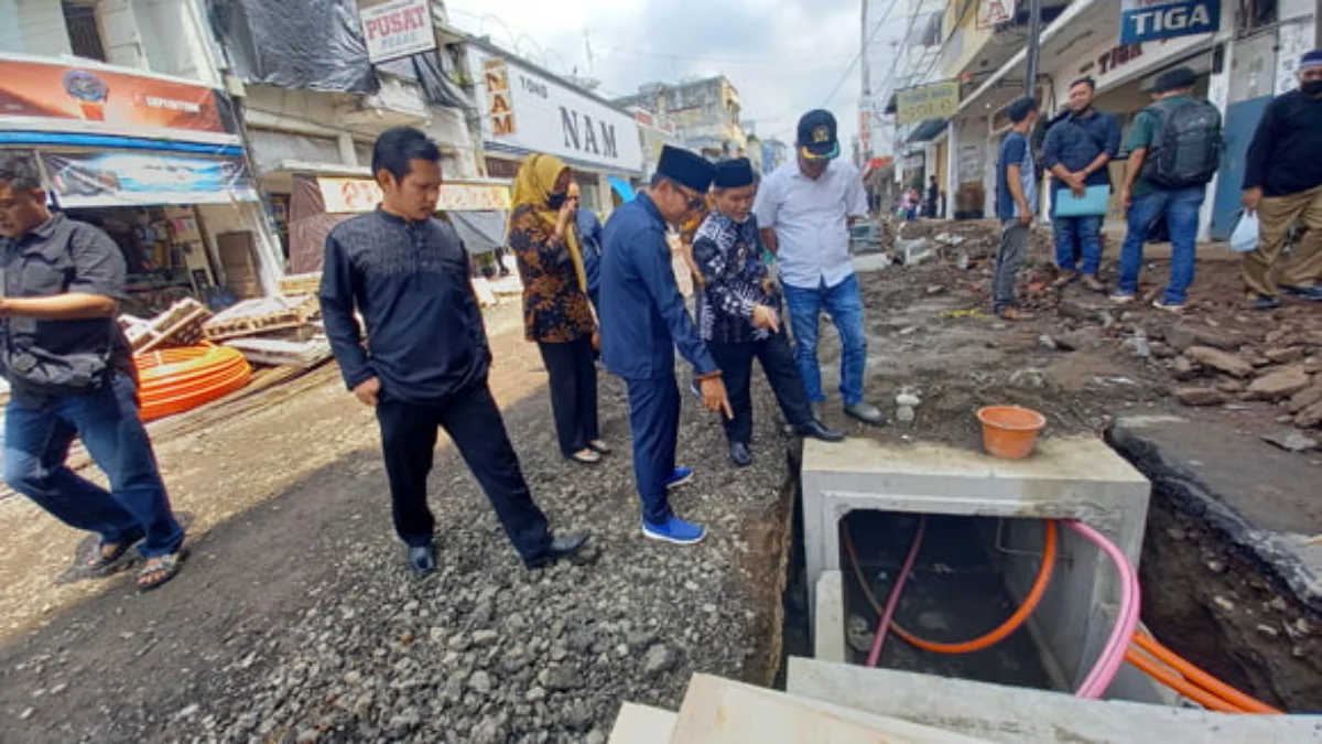 Progres Proyek Penataan Pusat Kota Positif