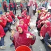 Jaga Kekompakan Tenaga Medis Meriahkan Agustusan