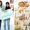 Siswi SMPN 1 Tasik Juara Seni Rupa