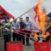 Barang Bukti Kejahatan Dimusnahkan