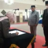 Ade Setiana Kembali Menjabat Sekda