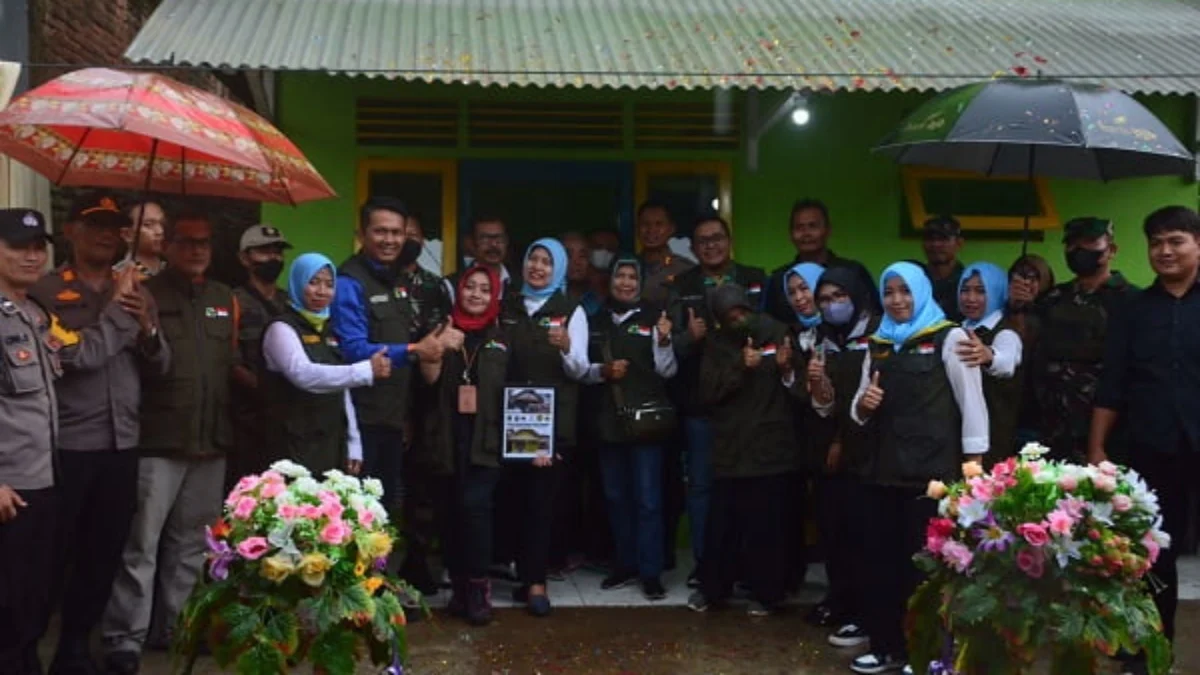 Rumah Warga Hegarsari Kembali Kokoh