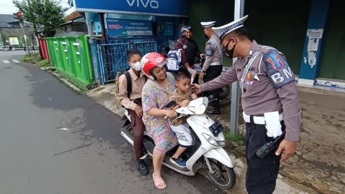 845 Pengendara Langgar Lalu Lintas