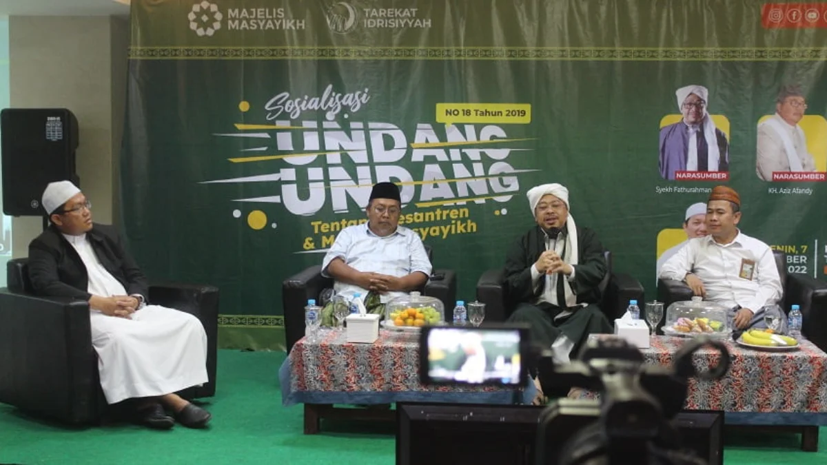 Majelis Masyayikh Sosialisasikan UU Pesantren