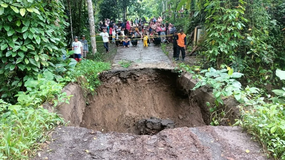 Jembatan Amblas, Satu Tewas