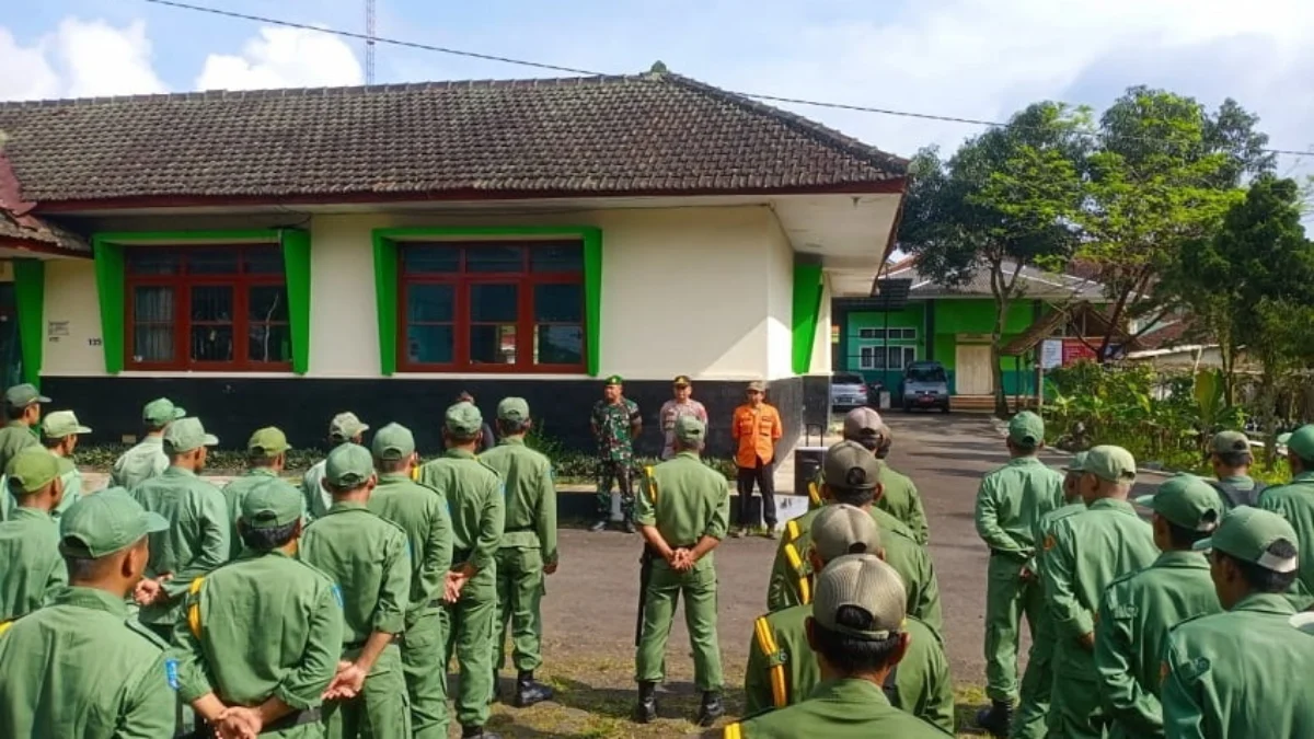 Linmas Disiapkan Hadapi Pemilu