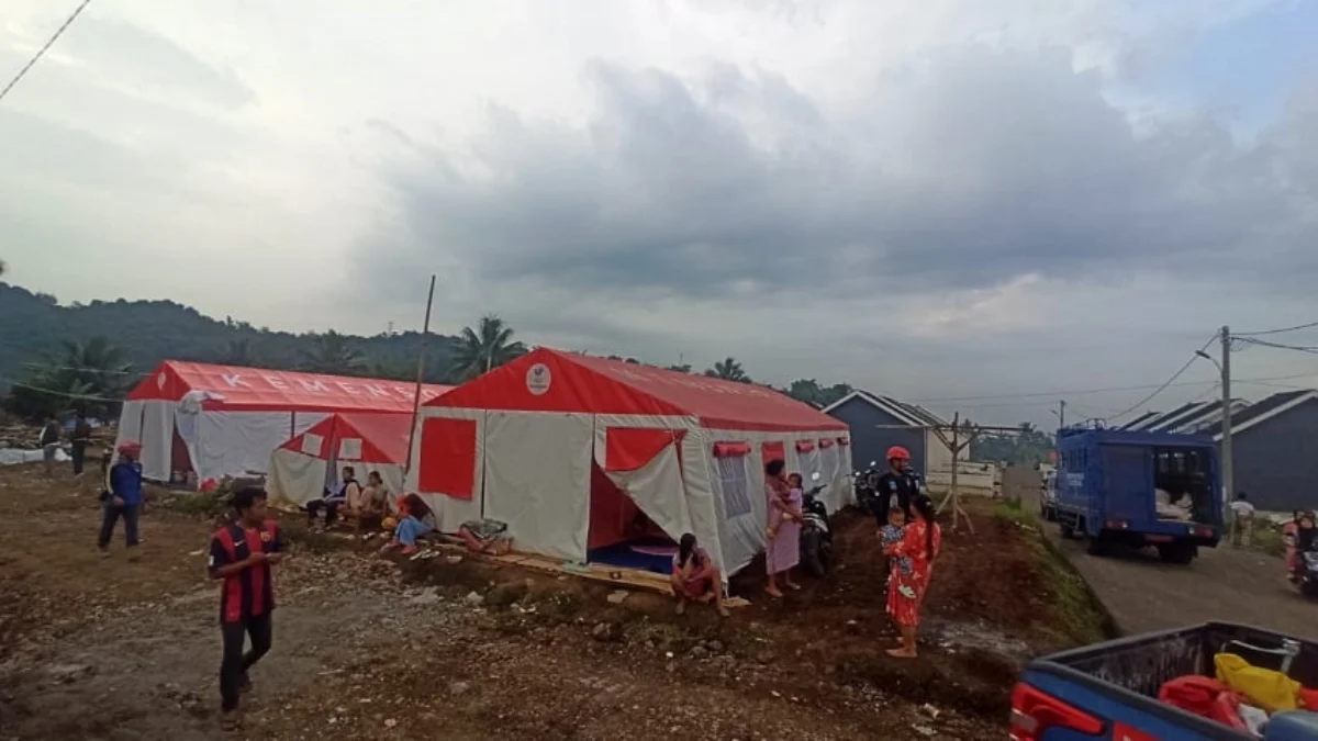 Tagana Kawal Pemulihan Korban Gempa Cianjur