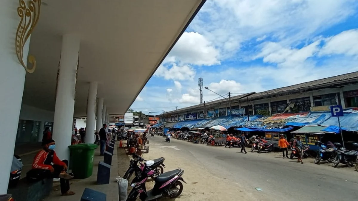 Area Taman Alun-Alun Singaparna Rawan Macet