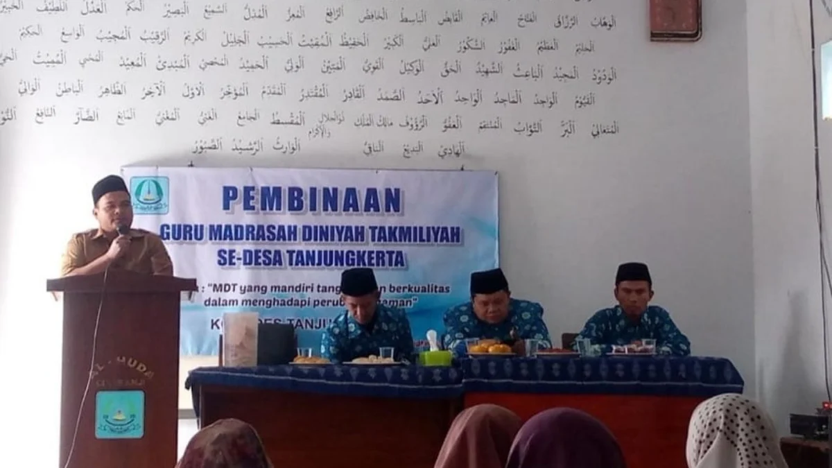 Pemdes Tanjungkerta Genjot Kapasitas Guru Madrasah