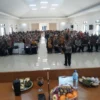 SOSIALISASI. Sekretaris Dinas Pendidikan dan Kebudayaan Kabupaten Tasikmalaya Opan Sopian SPd MPd MSi sosialisasikan dua permendikbud kepada kepala dan bendahara sekolah di wilayah Kecamatan Ciawi, Sabtu (4/2/2023). FOTO: DOKUMENTASI DINAS PENDIDIKAN DAN KEBUDAYAAN KABUPATEN TASIKMALAYA