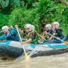 arung jeram di sungai citanduy