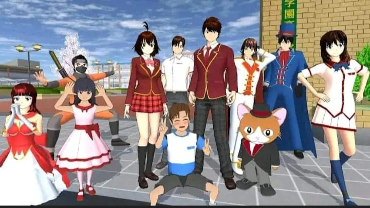 Game sakuda school simulator