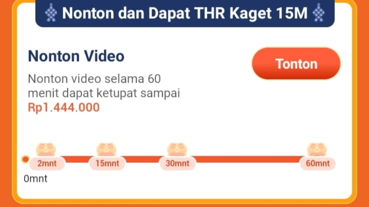 THR Kaget 15M Shopee Video