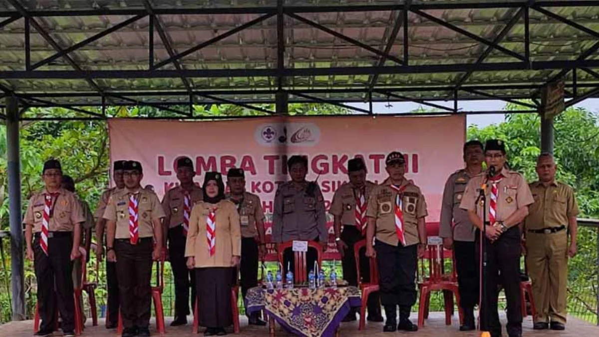 pramuka kota tasikmalaya mengikuti pelatihan tingkat III (LT III)