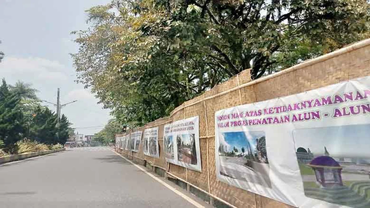 revitalisasi alun-alun ciamis