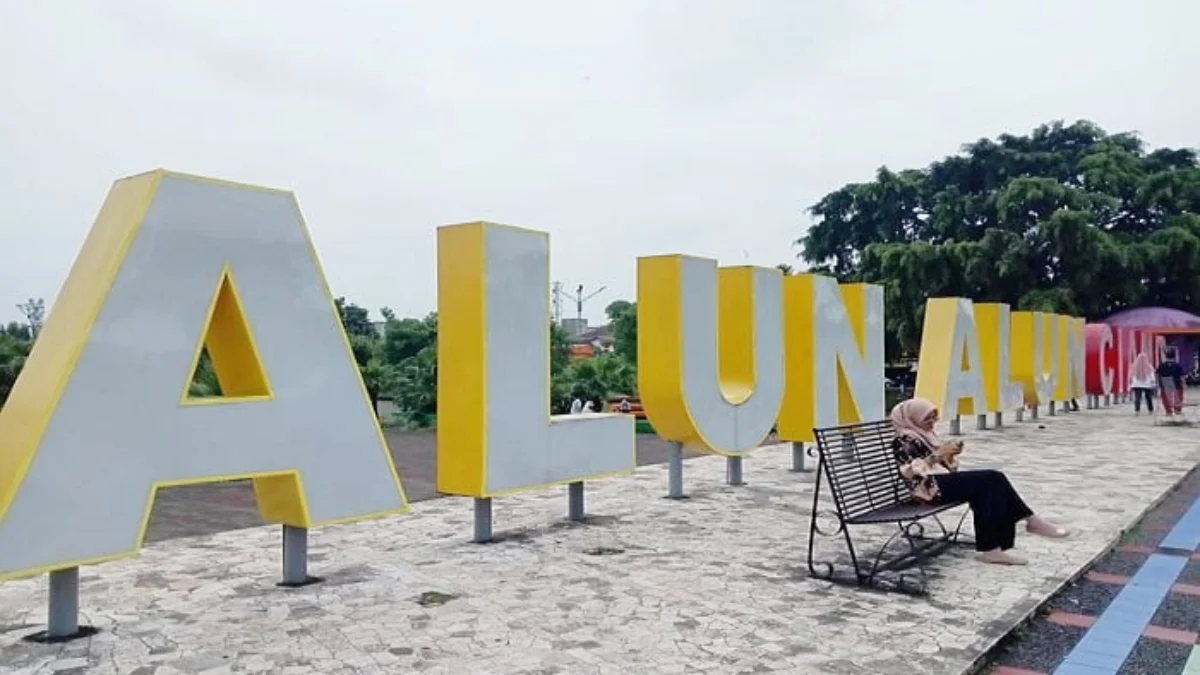 kawasan alun-alun ciamis