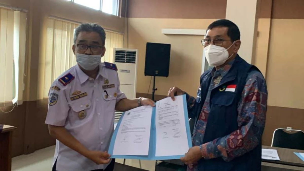 kadishub kota tasikmalaya H Aay Zaini Dahlan ATD saat evaluasi kinerja tahun 2021