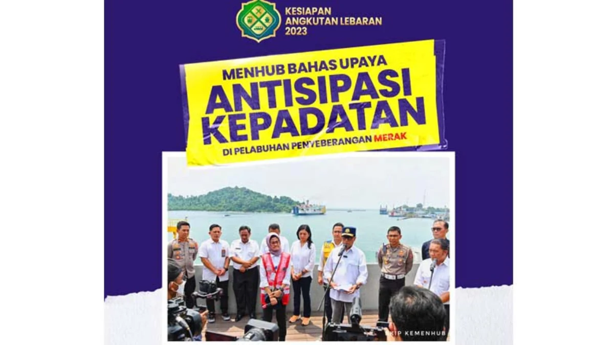 kemenhub siapkan strategi menghadapi lebaran 2023.