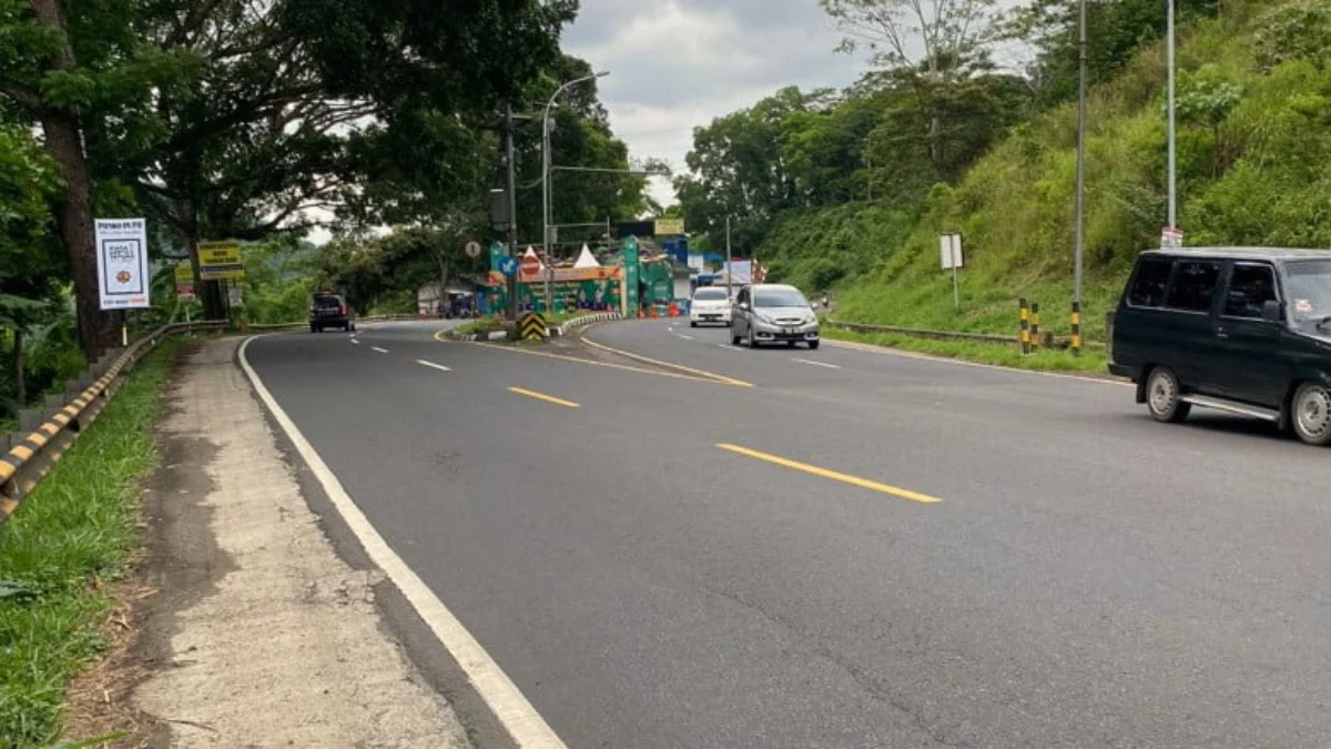 Arus mudik di Jalur Gentong Tasikmalaya