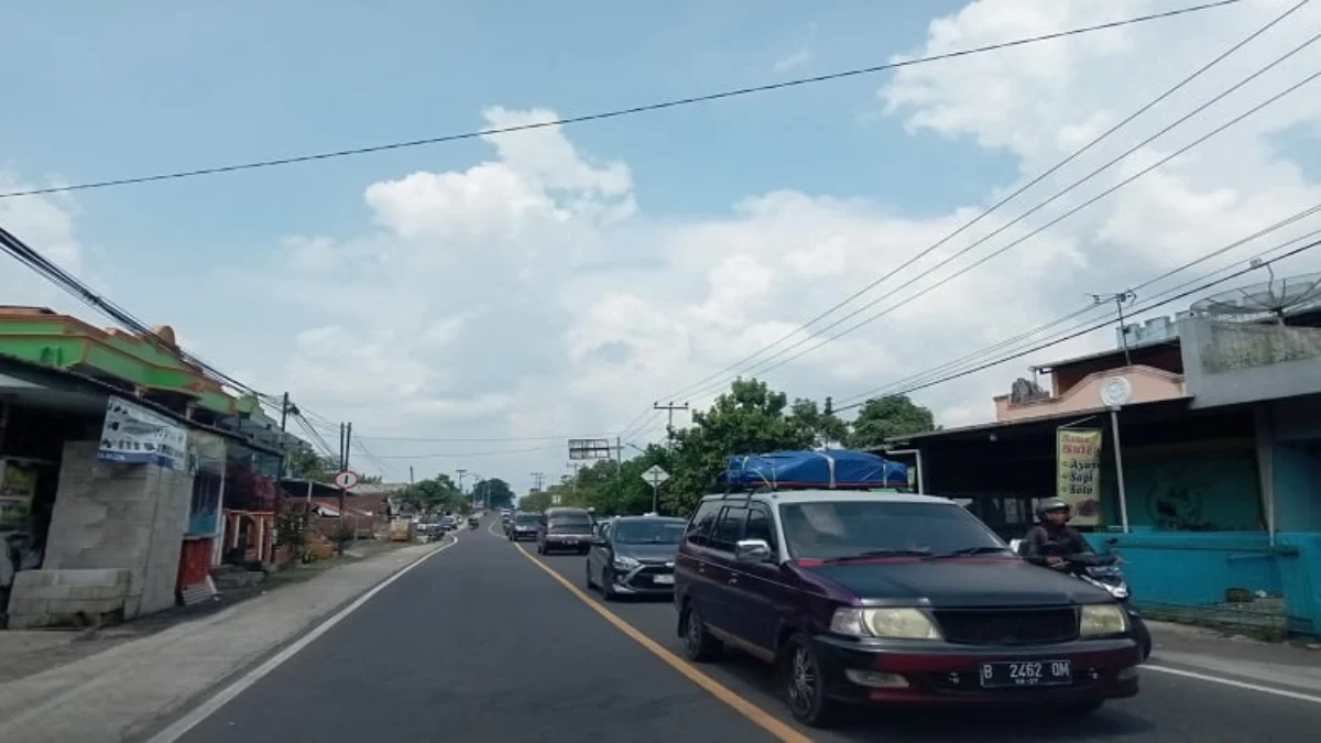 Kendaraan arus mudik