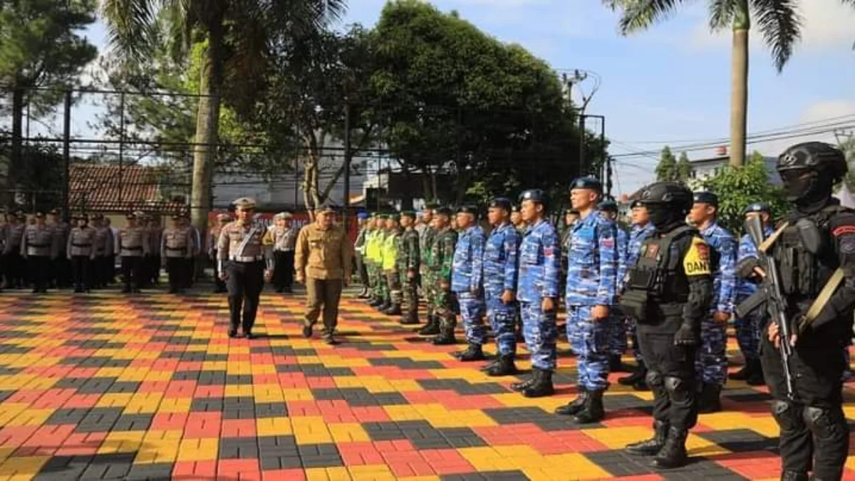 apel gabungan operasi ketupat lodaya kota tasikmalaya 2023.