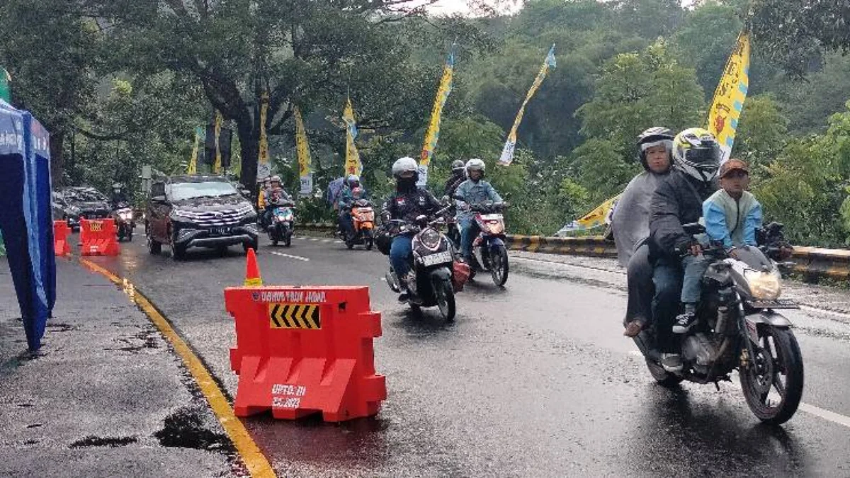 Lebih dari 142.736 Kendaraan Masuk Jalur Mudik Tasikmalaya