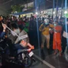 Polisi menggelar rekonstruksi di jalan RE Martadinata