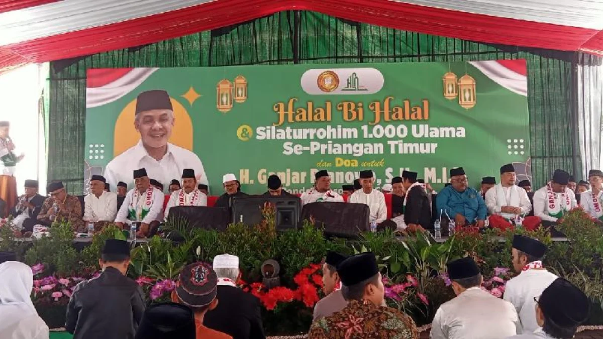 Kumpul di Ponpes Cipasung, 1.000 Ulama Dukung Ganjar Pranowo