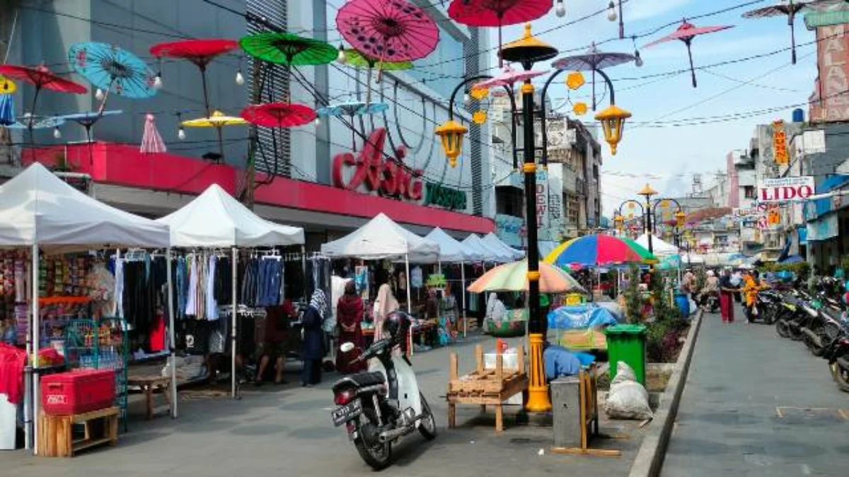 Pedestrian Jalan Cihideung Malioboro Tasikmalaya