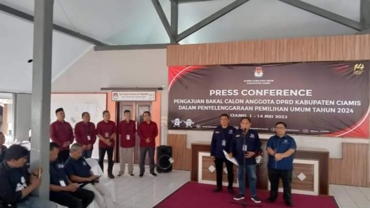 Kpu ciamis kembalikan berkas pendaftaran partai nasdem