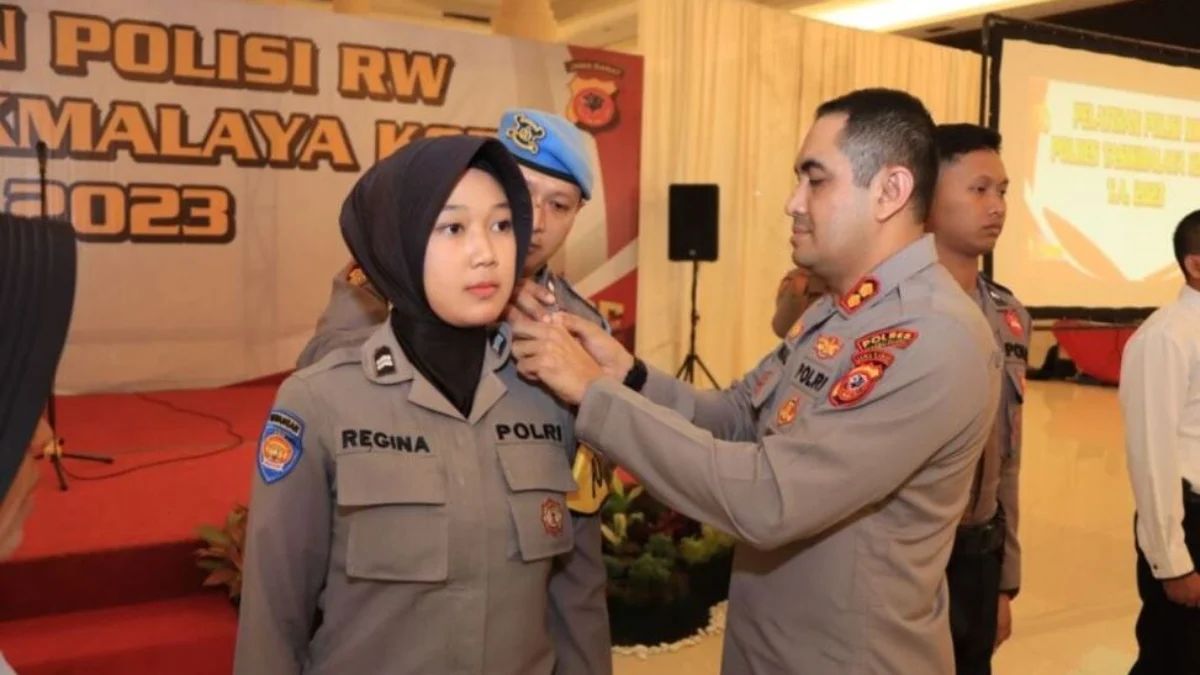 604 Polisi RW di Kota Tasikmalaya Dilatih Untuk Misi Khusus