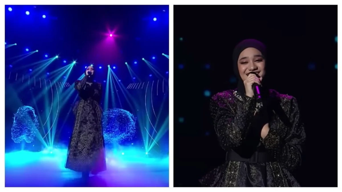 Nabila Taqiyyah Indonesian Idol XII Bawakan Lagu ‘Menjadi Dia’ di Top 4 Spektakuler Show 11