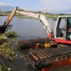 Situ Bagendit Tertutup Eceng Gondok