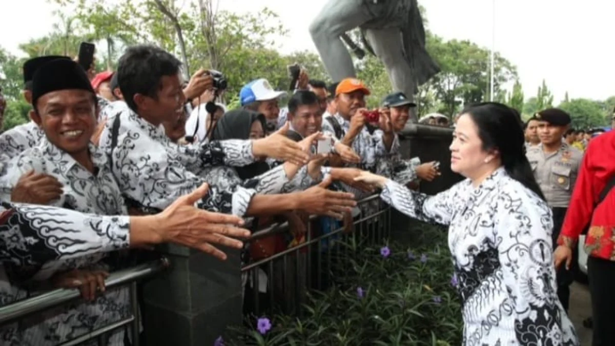 Puan Maharani mendorong pengangkatan p3k tuntas tahun ini.