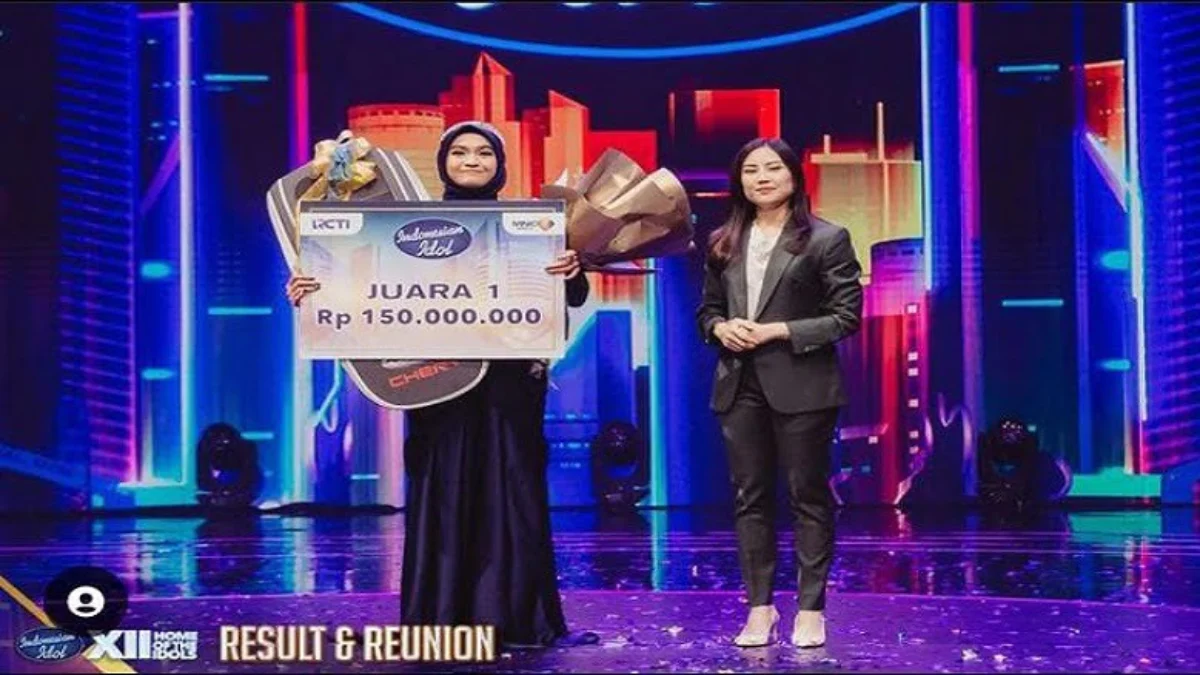 Salma Juara Indonesian Idol XII