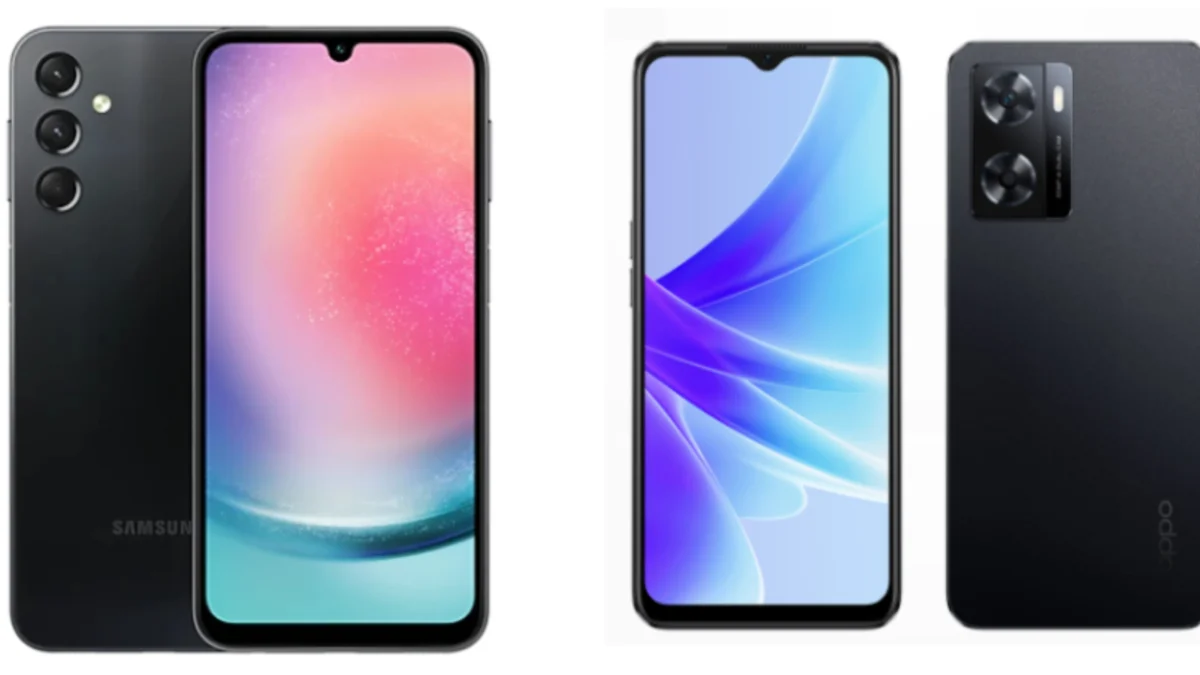 Perbedaan Samsung Galaxy A24 dan Oppo A77s