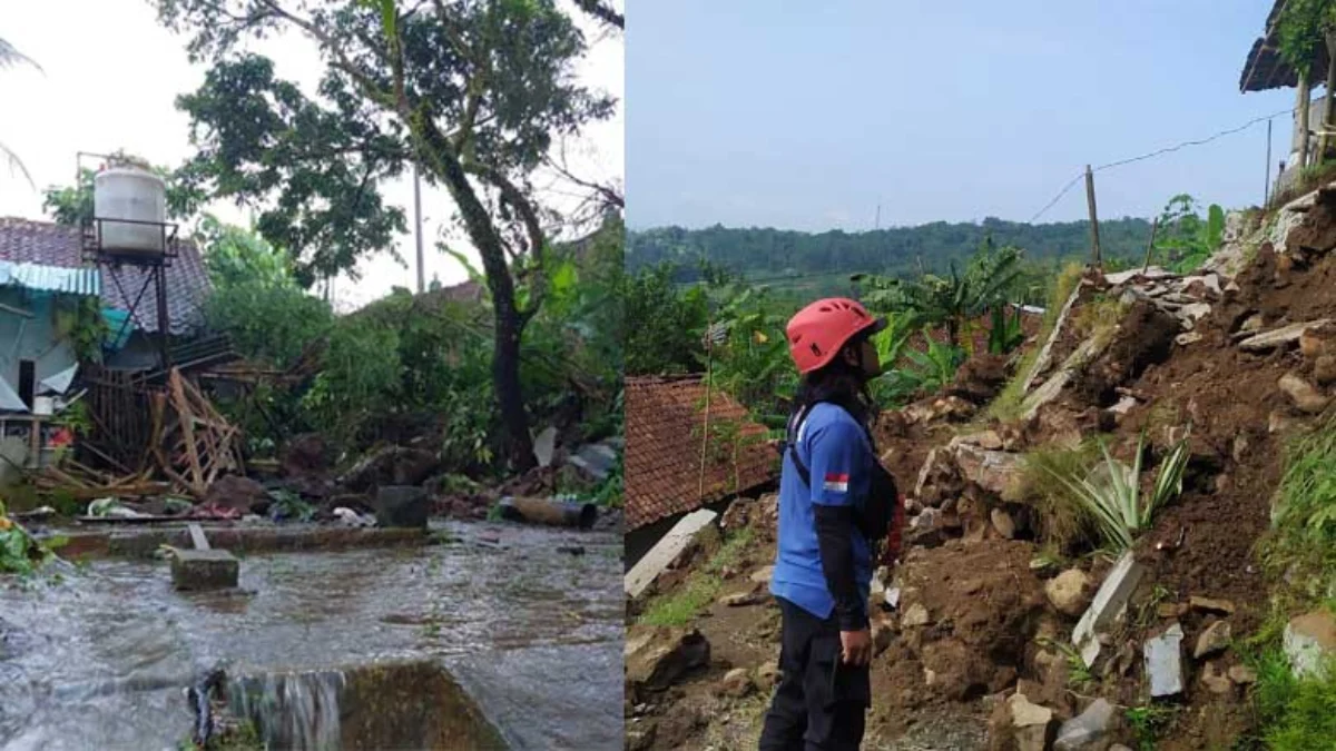 rumah terendam banjir