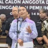 kpu ciamis mengumumkan penutupan pendaftaran bacaleg pemilu 2024.