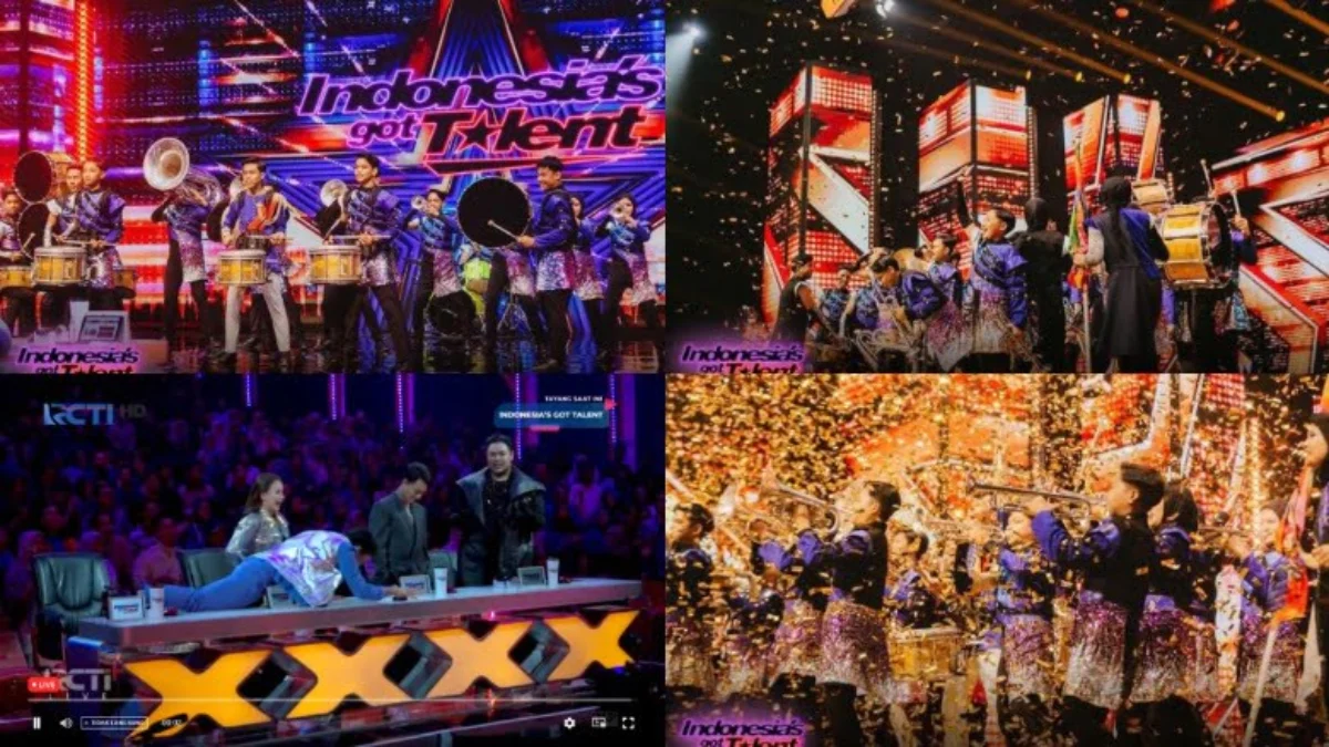 Gita Handayani Marching Band Asal Aceh Sabet Golden Buzzer Indonesia's Got Talent 2023