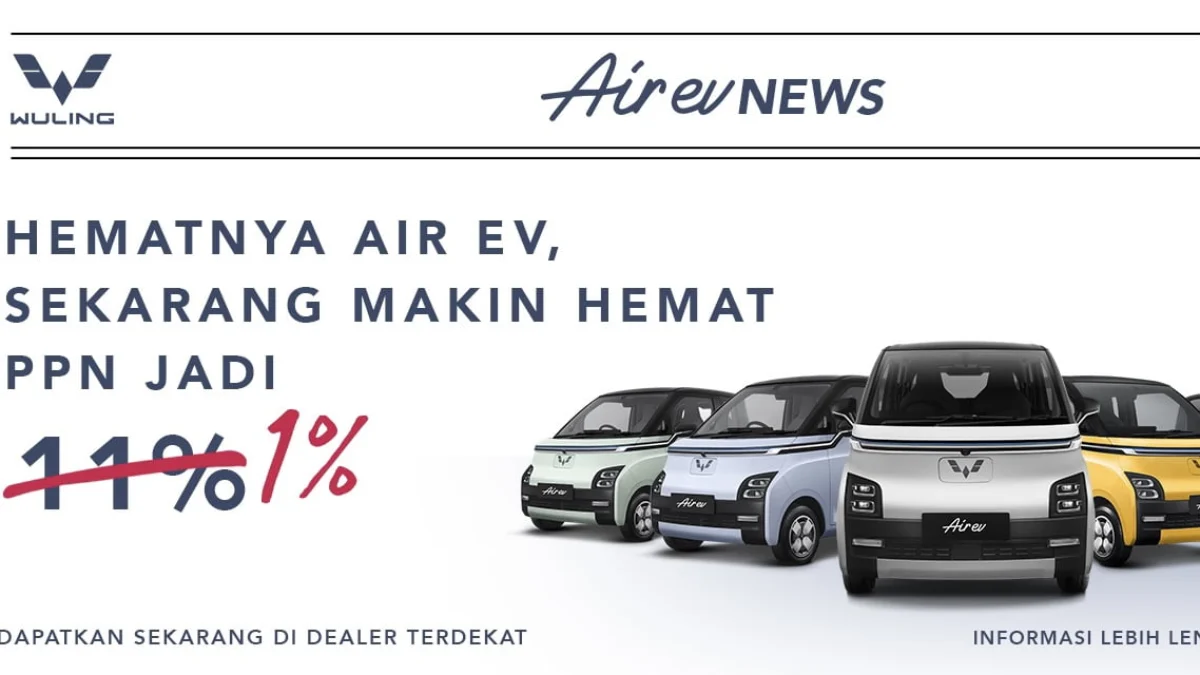 Mobil Listrik Wuling Airev