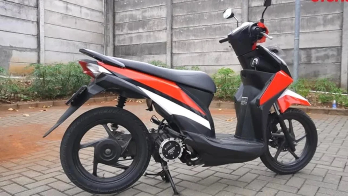 Konversi Honda Beat Jadi Motor Listrik