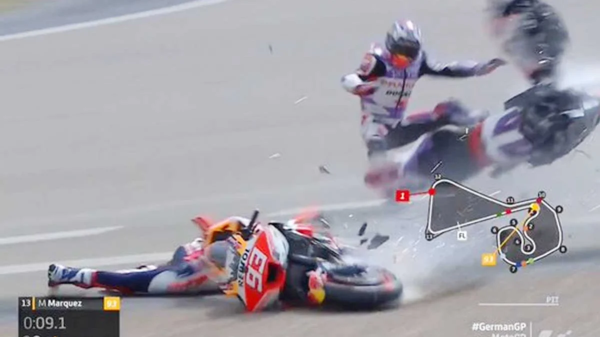 Marquez Menabrak Zarco