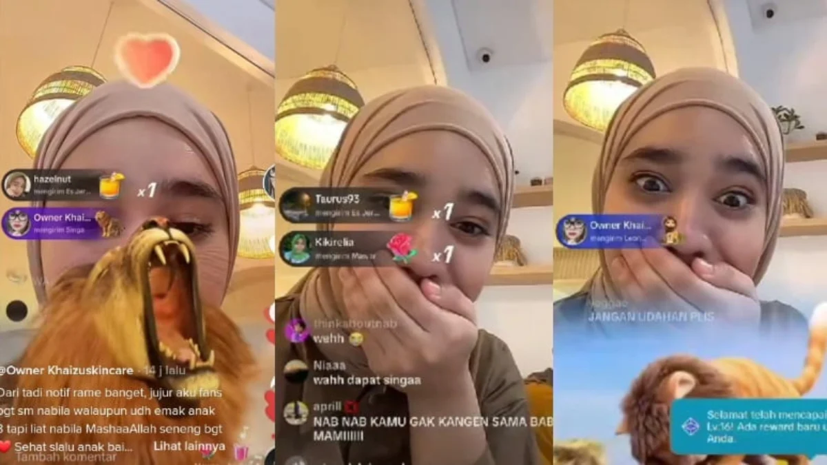 Nabila Taqiyyah Disawer Gift Paus, Leon hingga Singa oleh Owner Skincare